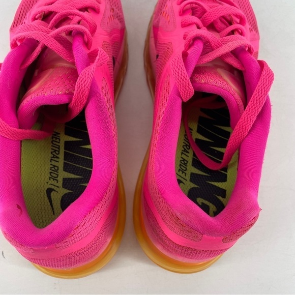 Neon, Pink, Nike Air Max RARE 621078-005 Womens Size 8.5 good condition - Picture 6 of 8